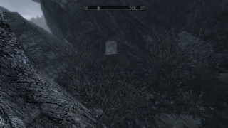 Grave behind the building