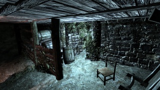 ...opens a secret wall door