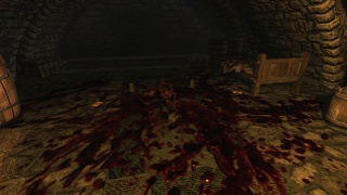 The corpse in the Old Granary